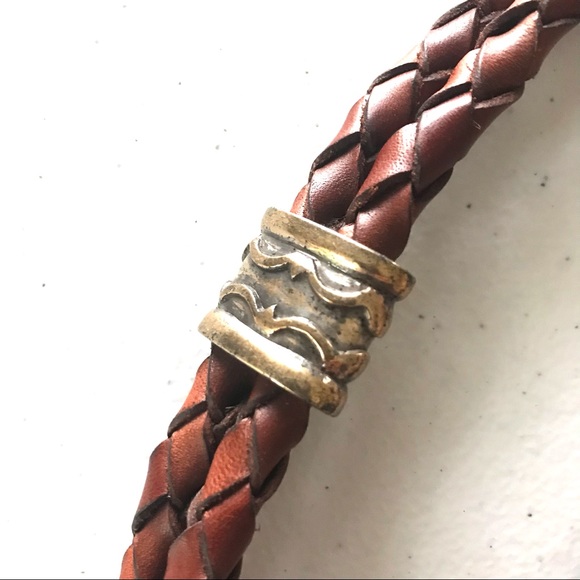 Women’s tie buckle braided belt NWOT - Picture 4 of 9